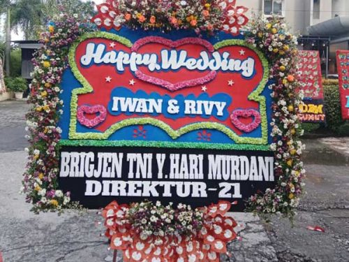 Papan Bunga Jakarta Wedding