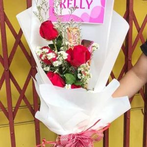 Hand Bouquet Valentine