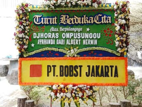 Bunga Papan Styrofoam Dukacita Bunga Segar