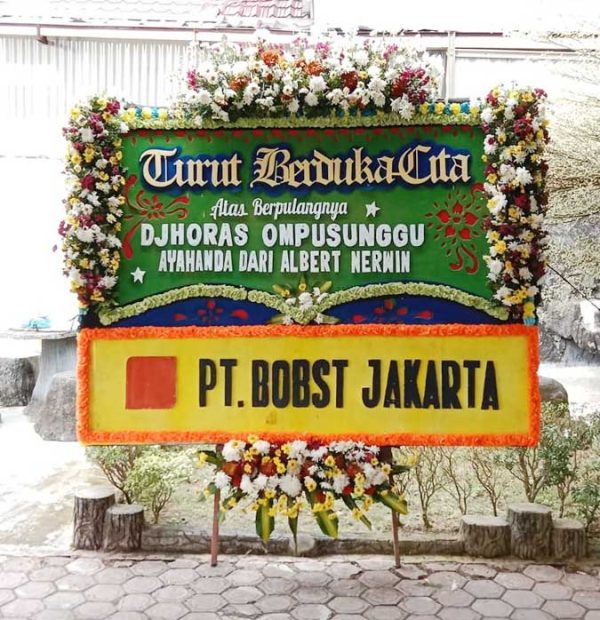 Bunga Papan Styrofoam Dukacita Bunga Segar