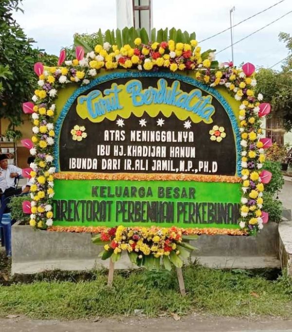 Papan Bunga Styrofoam Dukacita Bunga Segar